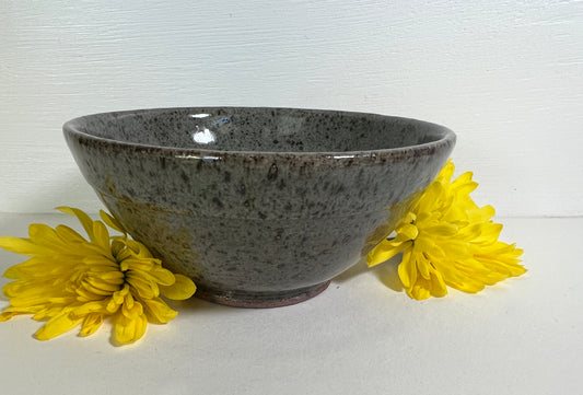 Celadon Bowl with Speckles