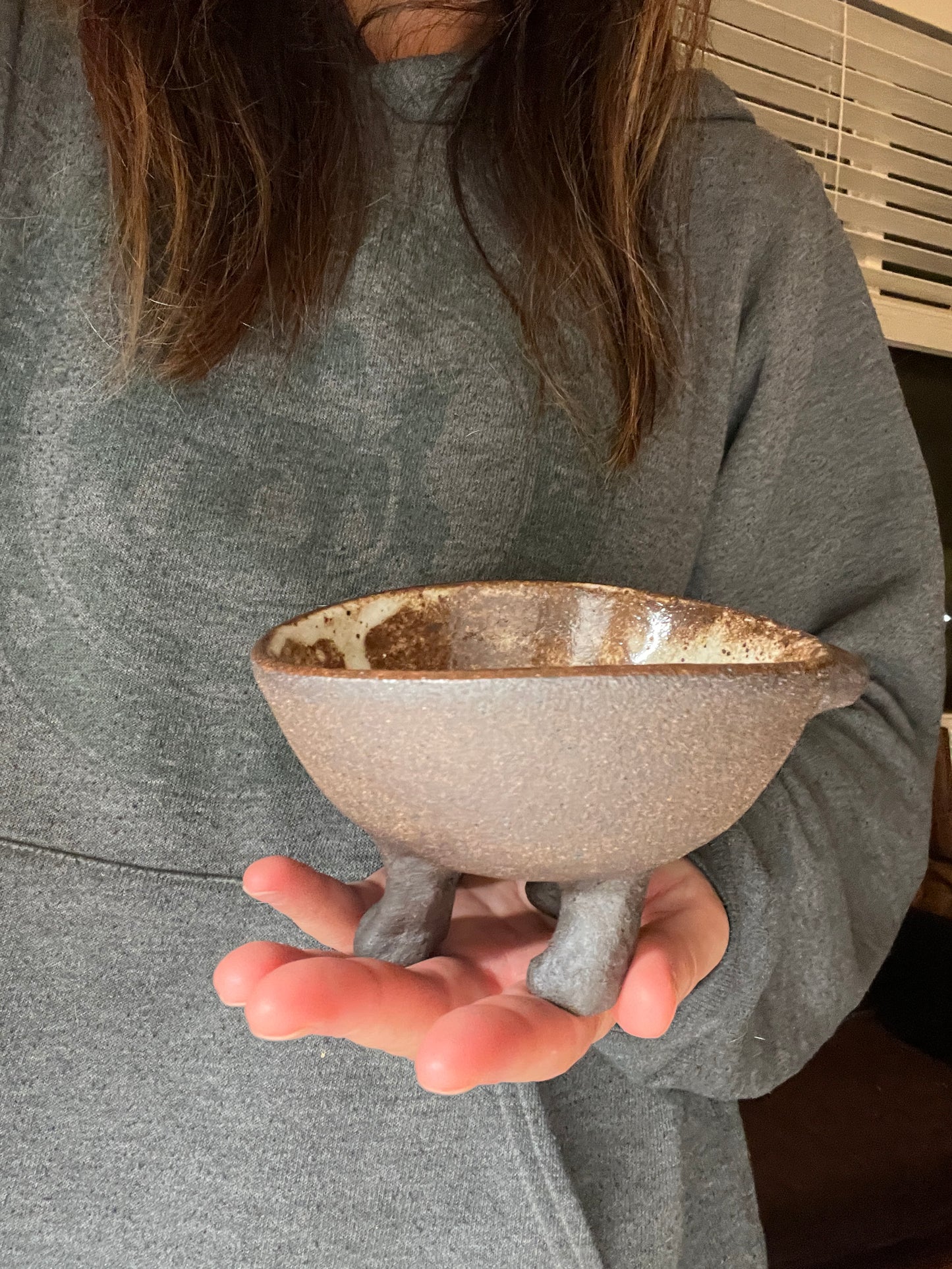 Dog Bowl with Legs and Tail